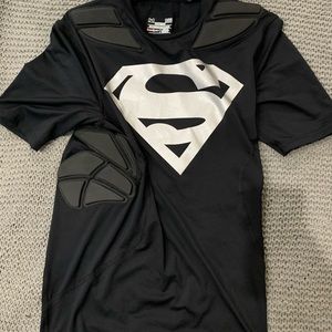 UA Men's Padded Football Compression Shirt